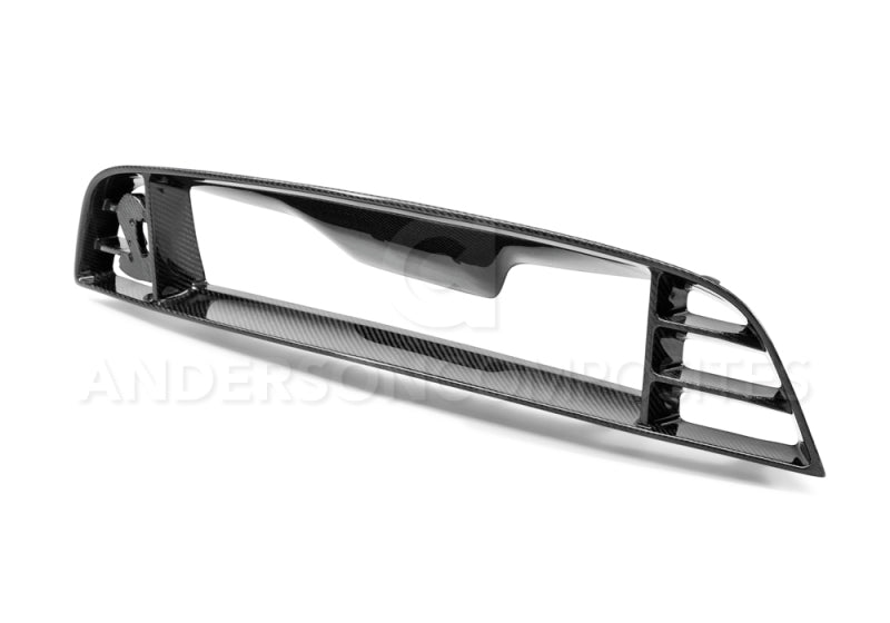 Anderson Composites 10-14 Ford Mustang/Shelby GT500 Front Upper Grille (w/ Spot for Cobra Emblem) - Burkken Auto Parts
