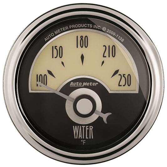 AutoMeter Gauge Water Temp 2-1/16in. 250 Deg. F Elec Cruiser Ad - Burkken Auto Parts