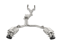 Akrapovic 14-17 Audi RS6 Avant (C7) Evolution Line Cat Back (Titanium) w/ Carbon Tips - Burkken Auto Parts