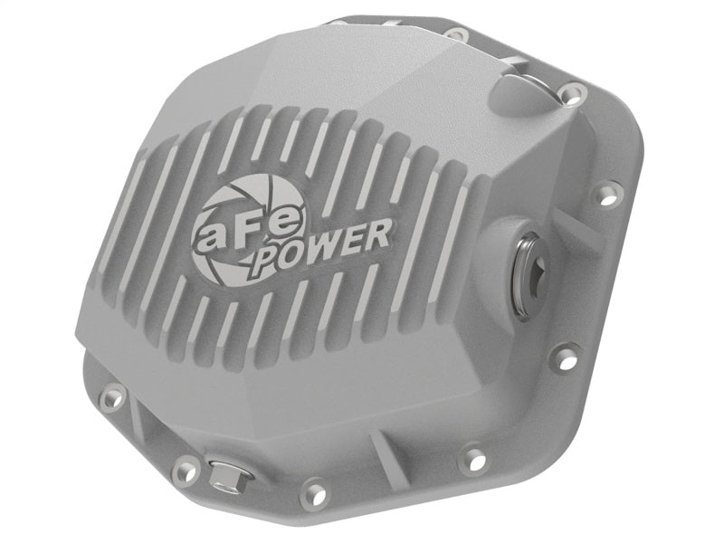 aFe Street Series Rear Differential Cover Raw 2018+ Jeep Wrangler (JL) V6 3.6L (Dana M220) - Burkken Auto Parts