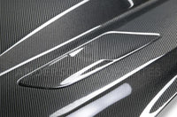 Anderson Composites 15-17 Ford Mustang (Excl. GT350/GT350R) Double Sided Carbon Fiber Cowl Hood - Burkken Auto Parts
