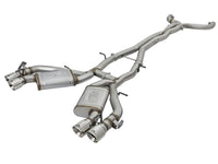 aFe MACHForce XP 3in 304 Stainless Steel Cat-Back Exhaust 16-17 Chevy Camaro SS V8-6.2L - Burkken Auto Parts