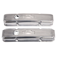 Edelbrock Valve Cover Classic Series Chevrolet 1959-1986 262-400 CI V8 Polshed - Burkken Auto Parts