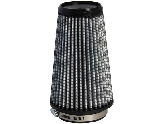 aFe Magnum FLOW Pro DRY S Air Filter 3-1/2in F x 5in B x 3-1/2in T x 8in H - Burkken Auto Parts