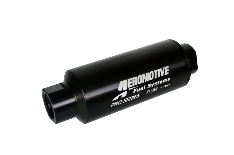 Aeromotive Pro-Series In-Line Fuel Filter - AN-12 - 10 Micron Fabric Element - Burkken Auto Parts