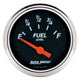 AutoMeter Gauge Fuel Level 2-1/16in. 0 Ohm(e) to 30 Ohm(f) Elec Designer Black - Burkken Auto Parts