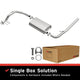Magnaflow BRE Rear Muffler Kit Replacement Honda - Burkken Auto Parts