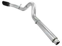 aFe Atlas 5in DPF-Back Aluminized Steel Exh Sys, Ford Diesel Trucks 08-10 V8-6.4L (td) Black tip - Burkken Auto Parts