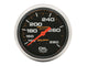 Autometer Liquid Filled Mechanical 66.7mm 140-280 deg F Oil Termperature Gauge Includes 12 ft Tubing - Burkken Auto Parts