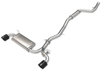 aFe POWER Takeda 2021 Toyota Supra 2.0L (t) 2.5in-3in 304 SS CB Exhaust w/ Black Tips - Burkken Auto Parts