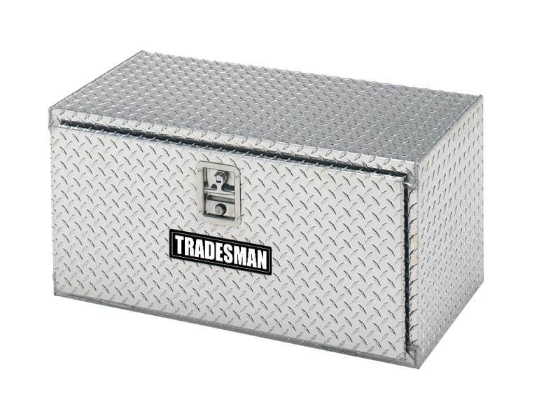 Tradesman Aluminum Underbody Truck Tool Box (24in.) - Brite - Burkken Auto Parts