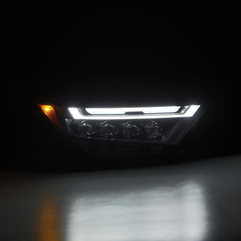 AlphaRex 19-23 Toyota RAV4 (High Trim) NOVA LED Projector Headlights Black - Burkken Auto Parts