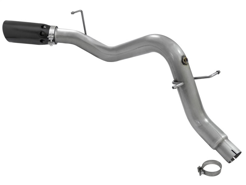 aFe LARGE BORE HD 3.5in DPF-Back SS Exhaust w/Black Tip 2016 GM Colorado/Canyon 2.8L (td) - Burkken Auto Parts