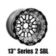 Belak 13x10 / 5in BS / 5x114.3 BP / High Pad / Series 2 Wheel - Double Beadlock - Burkken Auto Parts
