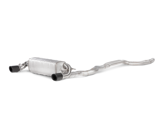 Akrapovic 16-17 BMW 340i (F30 F31) Evolution Line Cat Back (SS) w/ Carbon Tips (Req. Link Pipe) - Burkken Auto Parts