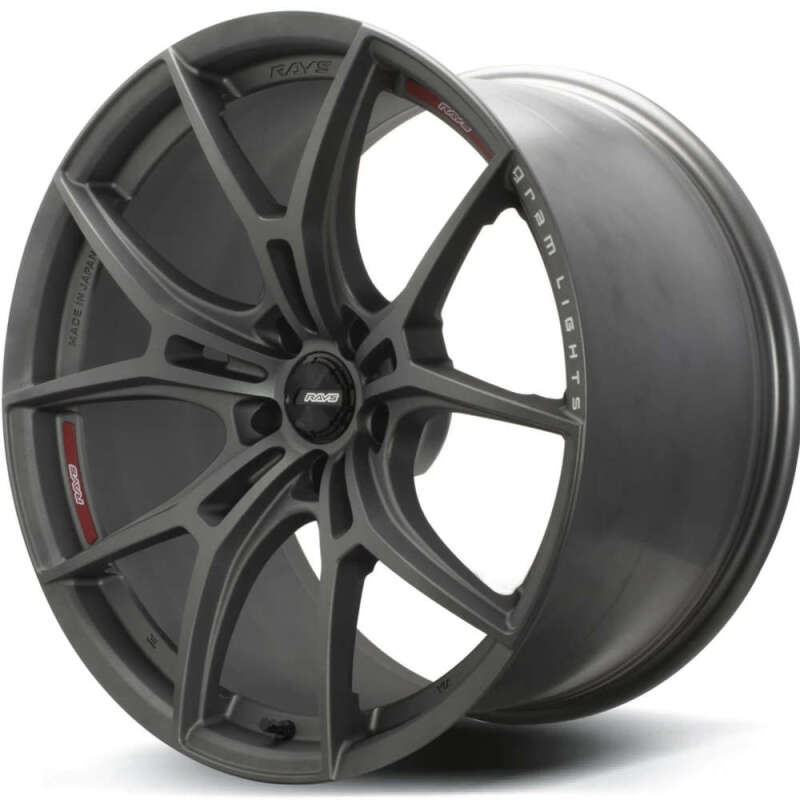 Gram Lights 57FXZ Overseas 19x9.5 +20 5x114.3 Matte Graphite w/Machining Wheel - Burkken Auto Parts