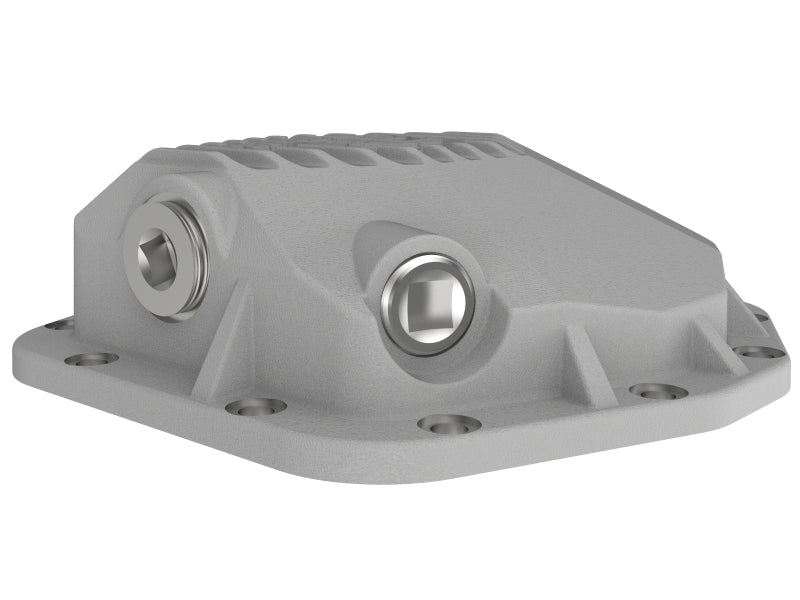 aFe Power Street Series Rear Differential Cover Raw w/Machined Fins 18-21 Jeep Wrangler JL Dana M200 - Burkken Auto Parts