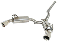 aFe Takeda Exhaust 304SS Dual Cat-Back w/ Polished Tips 08-13 Mitsubishi Lancer Evo X L4 2.0L Turbo - Burkken Auto Parts