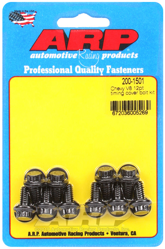 ARP Chevy V8 12pt Timing Cover Bolt Kit - Burkken Auto Parts