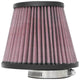 K&N Universal Clamp-On Air Filter 2-3/8in. FLG / 5-3/16in. B / 3-1/2in. T X 4-11/32in. H - Burkken Auto Parts