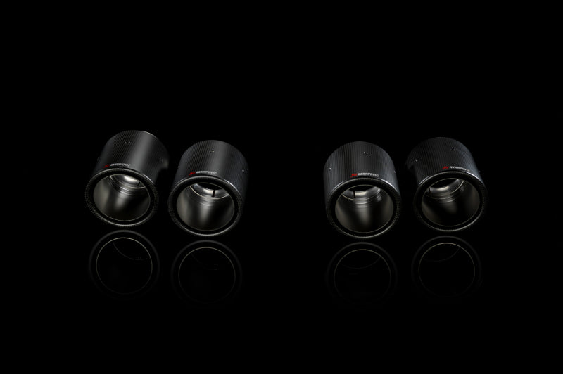 Akrapovic 11-17 BMW M5 (F10) Tail Pipe Set (Carbon) - Burkken Auto Parts