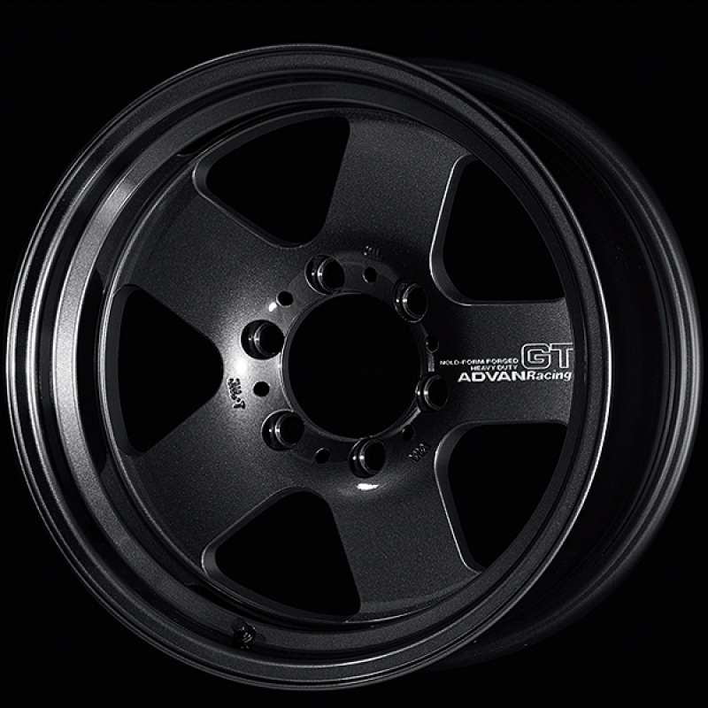 Advan GT Heavy 17X8.0 +20 6x139.7 Racing Titanium Black Wheel - Burkken Auto Parts