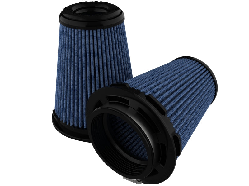 aFe Takeda Intake Replace Air Filter w/Pro 5R Media (Pair) 3.5in F / 5in B / 3.5in T (Inv) / 6in H - Burkken Auto Parts