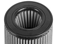 aFe MagnumFLOW Pro DRY S Replacement Air Filter 4in F x 6in B (mt2) x 4-1/2in T (Inv) x 7-1/2in H - Burkken Auto Parts