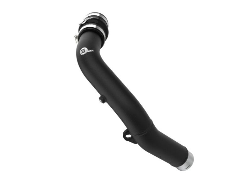 aFe BladeRunner 2-1/2 IN Aluminum Hot Charge Pipe Black 22-23 Subaru WRX H4-2.4L (t) - Burkken Auto Parts