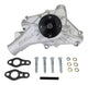 Edelbrock Long Water Pump For Small-Block Chevy, Reverse Rotation, Satin Finish