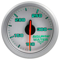 Autometer Airdrive 2-1/6in Water Temperature Gauge 100-300 Degrees F - Silver - Burkken Auto Parts