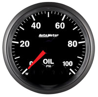 Autometer Elite 52mm Oil Pressure Peak and Warn Gauge w/ Electonic Control - Burkken Auto Parts