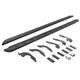 Go Rhino 05-22 Toyota Tacoma DC 4DR RB10 Slim Running Boards Kit (Incl. Brackets) - Tex. Blk