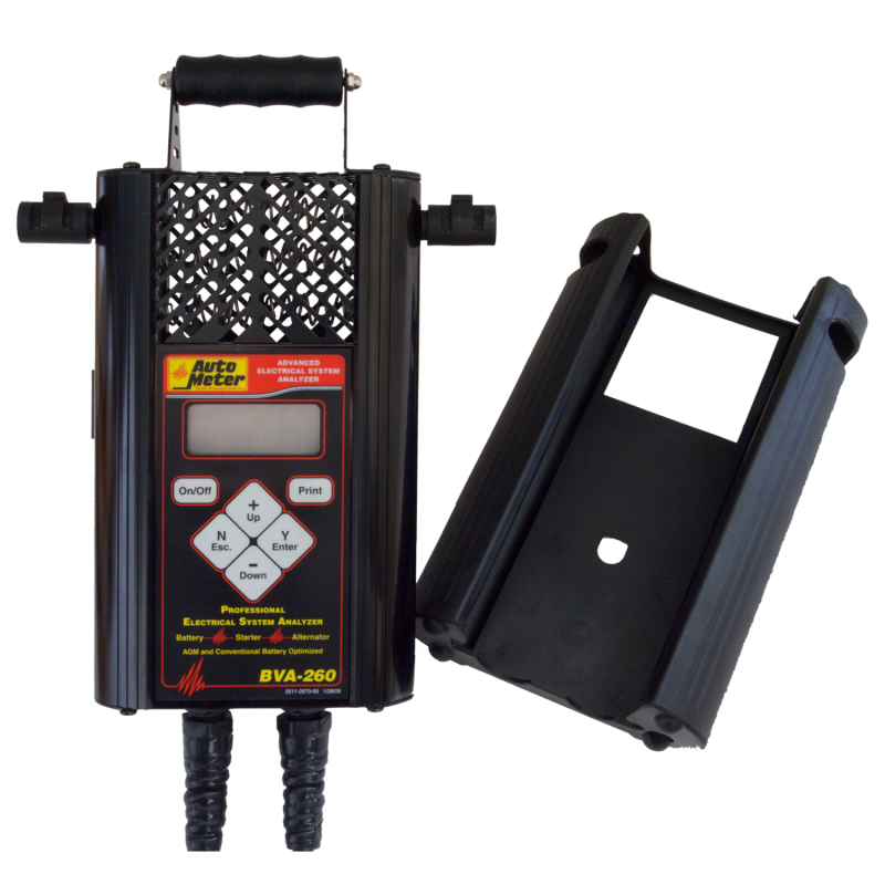 Autometer Handheld Electrical System Analyzer w/120 Amp Load for 6V/12V Applications - Burkken Auto Parts