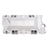 Edelbrock SBC Perf Air Gap Manifold Polished - Burkken Auto Parts