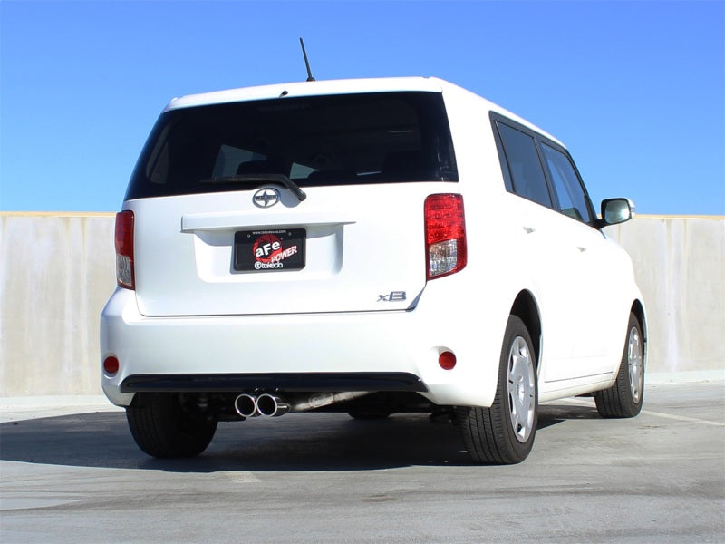 aFe Takeda Exhaust Axle-Back 08-14 Scion xB L4 2.4L 304SS Polished Dual Tips Exhaust - Burkken Auto Parts