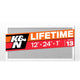 K&N HVAC Filter 12 X 24 X 1 Merv 13