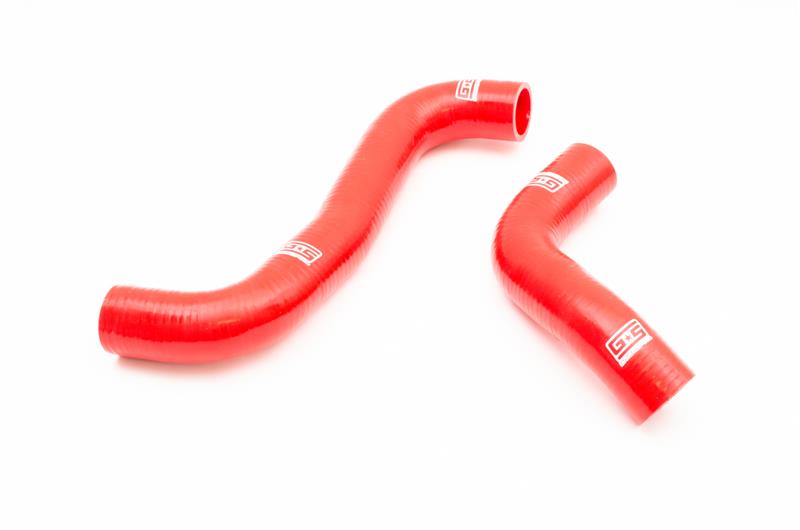GrimmSpeed 08-14 Subaru WRX / 08-17 Subaru STi / 09-13 Subaru Forester XT Radiator Hose Kit - Red - Burkken Auto Parts