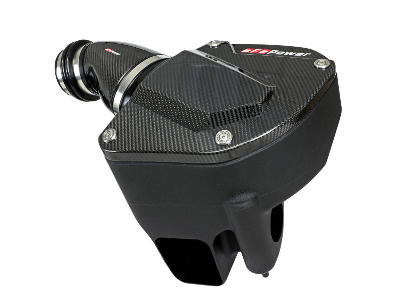 aFe Black Series Stage-2 Carbon Fiber Cold Air Intake System w/ Pro DRY S Media - 18-19 BMW M5 (F90) - Burkken Auto Parts