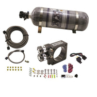 Nitrous Express 86-93 Ford Mustang GT 5.0L (Pushrod) Nitrous Plate Kit w/12lb Bottle - Burkken Auto Parts
