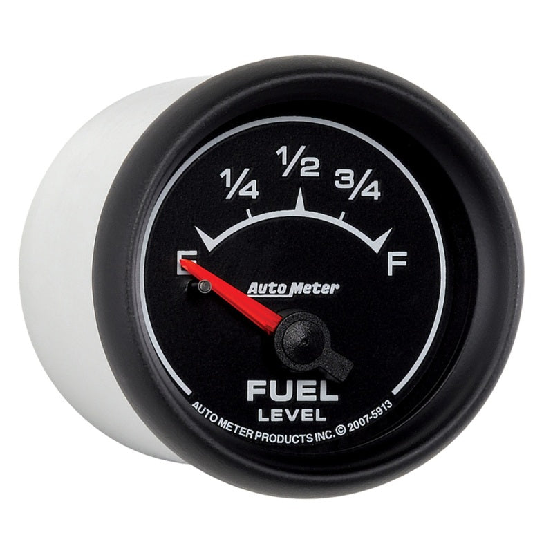 AutoMeter Gauge Fuel Level 2-1/16in. 0 Ohm(e) to 90 Ohm(f) Elec Es - Burkken Auto Parts