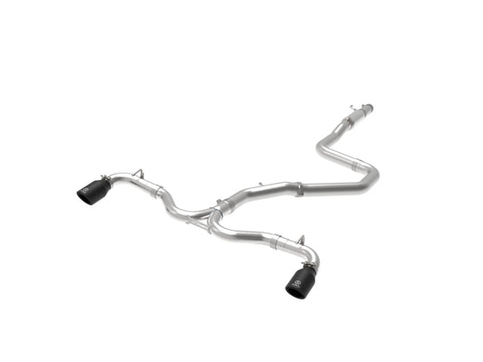 aFe Takeda 3-2.5in 304 SS Cat-Back Exh System w/Black Tips 2018 Hyundai Elantra GT Sport I4-1.6L (t) - Burkken Auto Parts