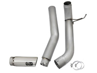 aFe LARGE Bore HD Exhausts 5in DPF-Back SS-409 2016 Nissan Titan XD V8-5.0L CC/SB (td) - Burkken Auto Parts