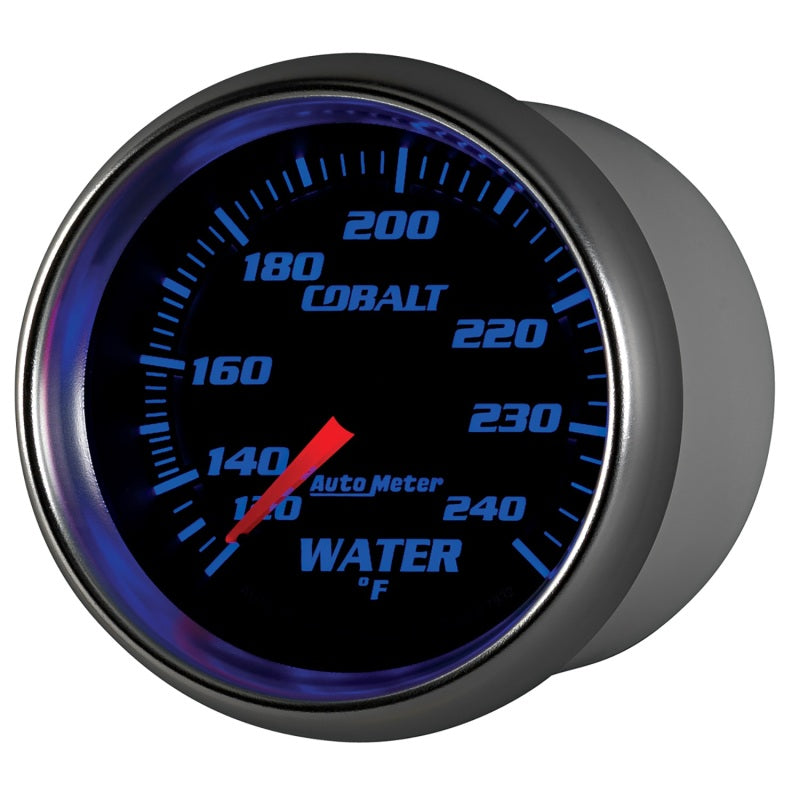 Autometer Cobalt 66mm 120-240 Degree F Mechanical Water Temperature Gauge - Burkken Auto Parts