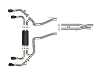aFe Vulcan Series 2.5in 304SS Cat-Back Exhaust 2021+ Jeep Wrangler 392 6.4L w/ Black Tips - Burkken Auto Parts