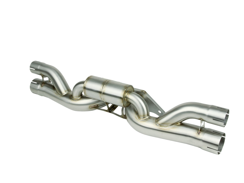 aFe Power MACHForce XP 304 Stainless Secondary Muffler Delete Pipe 14-19 Porsche 911 GT3 3.8L/4.0L - Burkken Auto Parts