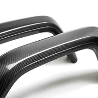 Anderson Composites 20-23 Jeep Gladiator (JT) Carbon Fiber Rear Fender Flares (Pair) - Burkken Auto Parts