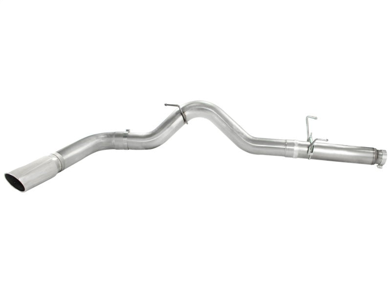 aFe MACHForce XP 5in DPF-Back 409SS Exhaust Dodge Diesel Trucks 07.5-12 L6-6.7L (td) Polished Tip - Burkken Auto Parts