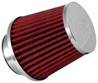 K&N Universal Chrome Filter 2 3/4in FLG / 4 1/2in Bottom / 4 1/2in Height - Burkken Auto Parts