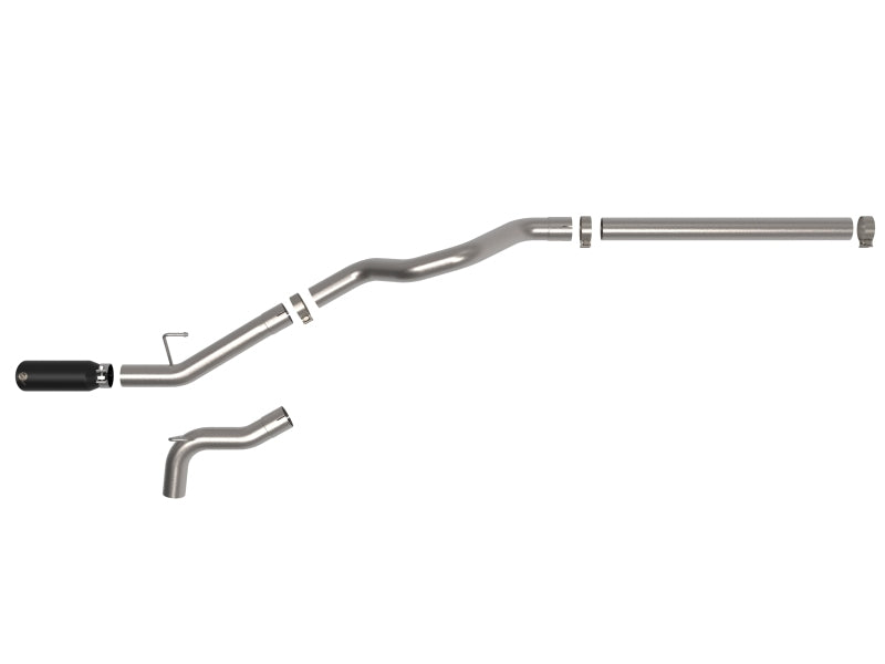 aFe Vulcan Series 3in 304SS DPF-Back Exhaust w/ Black Tip 14-18 Mercedes-Benz Sprinter 2500 - Burkken Auto Parts